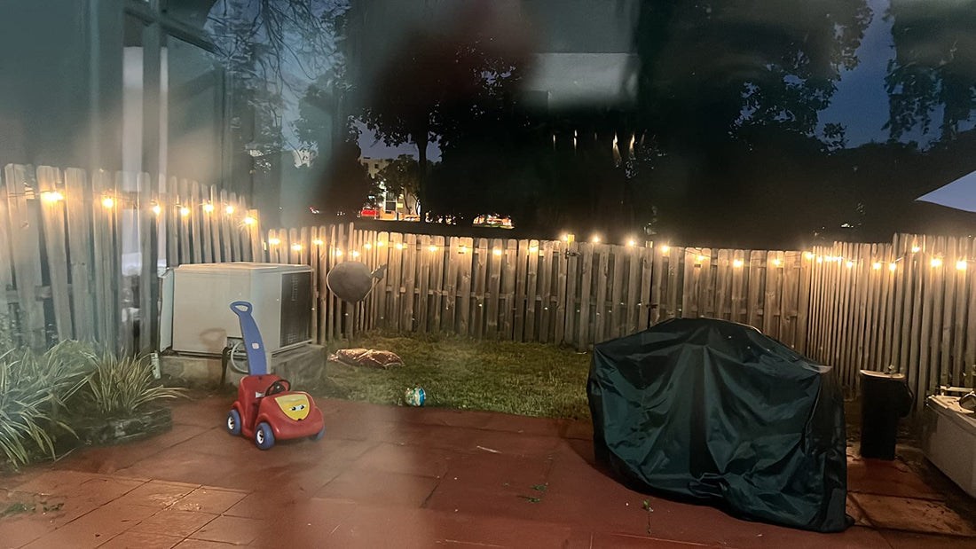 camping string lights