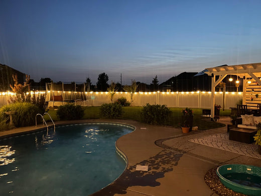 outdoor string lights