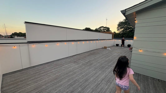 Gluroo Connectable Hanging Light for Backyard
