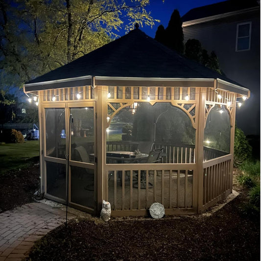 Gluroo String Light Bulbs LED: Energy-Efficient Outdoor Lighting with Timeless Charm