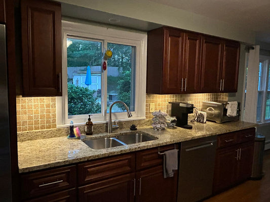 Gluroo kitchen lighting fixtures under cabinets