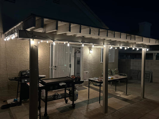 Gluroo Outdoor String Light 60FT