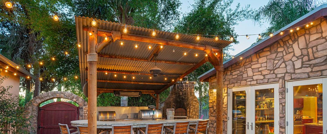 solar string lights outdoor​