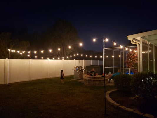 outdoor string lights