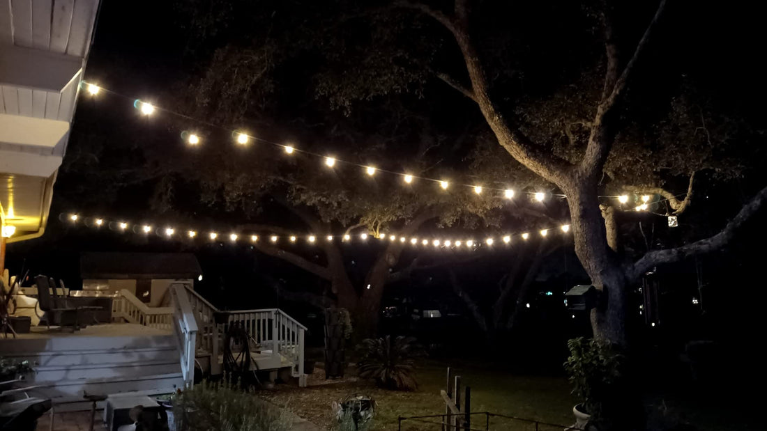 solar string lights