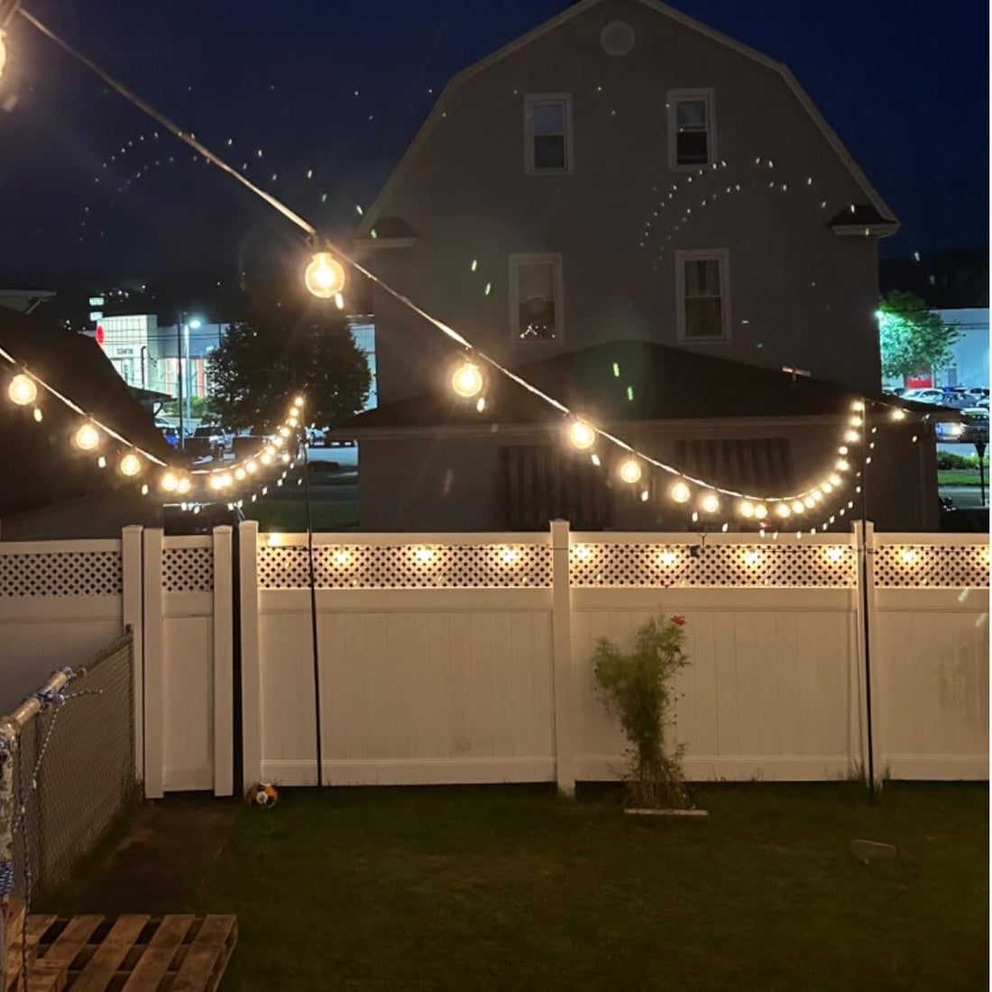 garden string lights