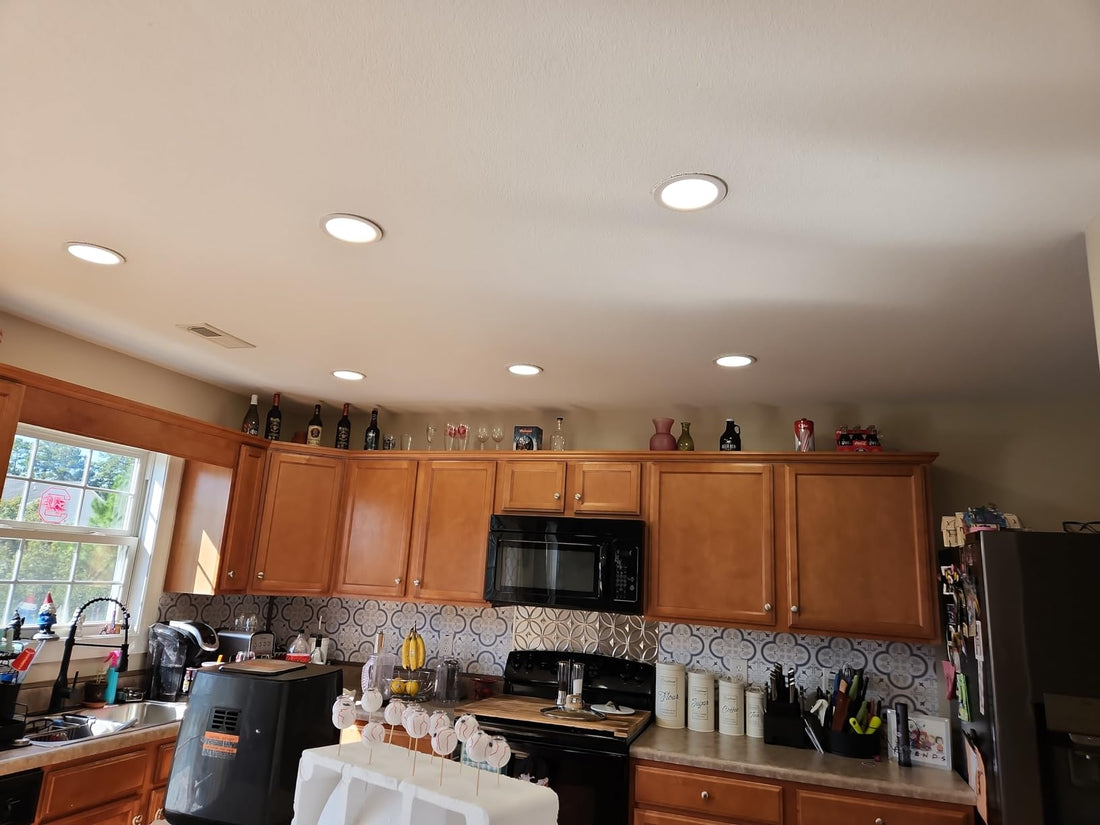 sloped ceiling recessed lighting