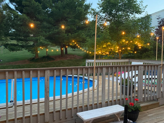 led string lights outdoor​