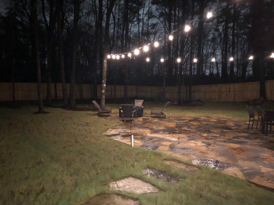 outdoor solar fairy lights for yard