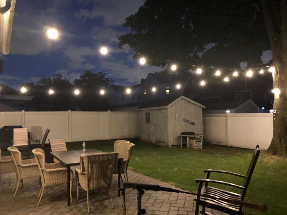 solar string lights for outside