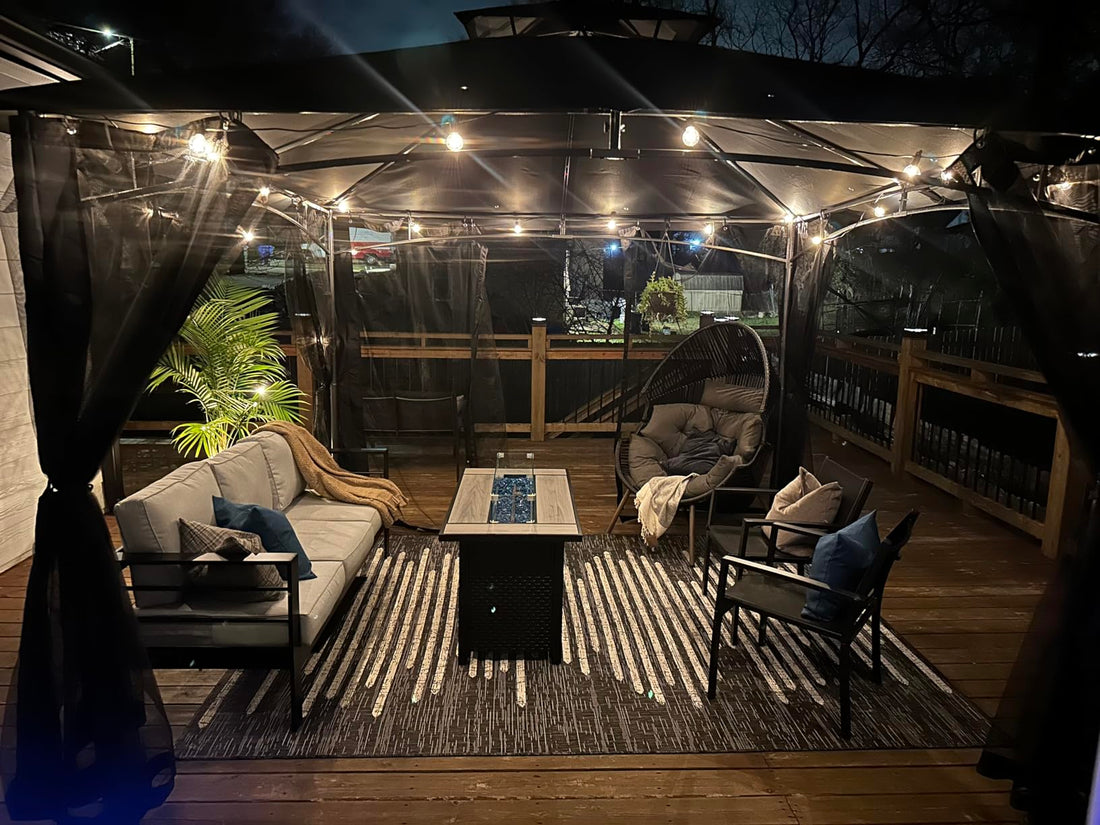 patio string lights