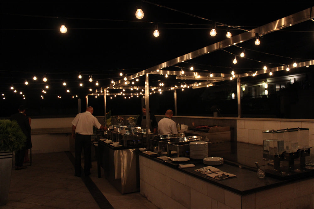 led outdoor string lights G40