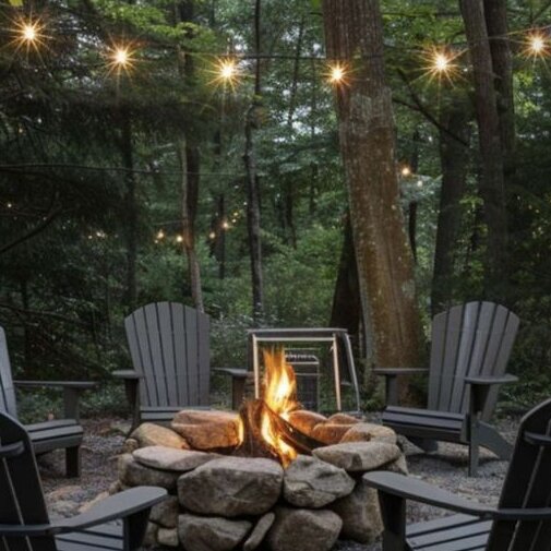 string lights for backyard