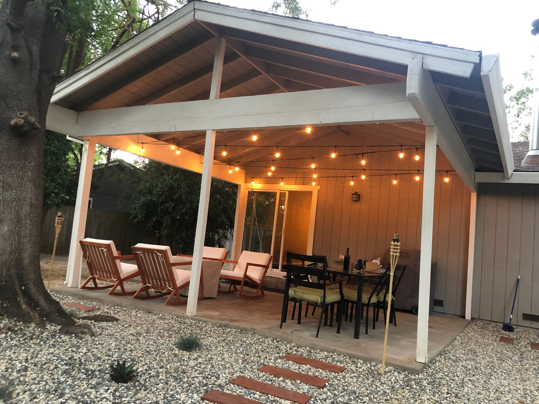 solar camping string lights