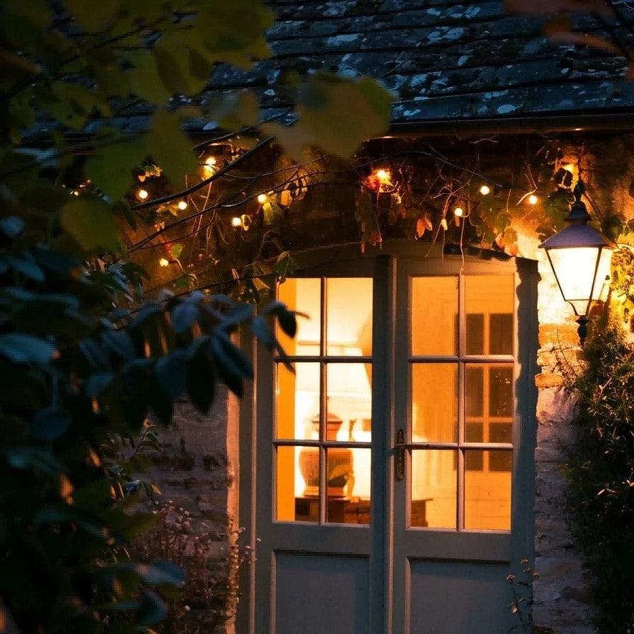 outdoor string lights with remote