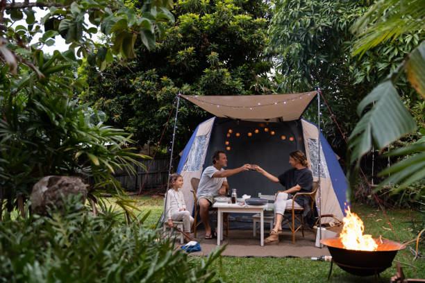 tent string lights