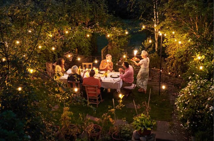 String Lights For Dining Room