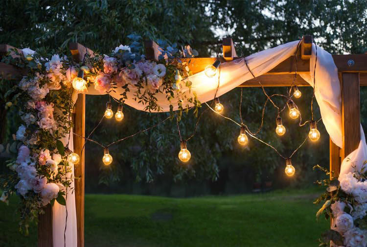 String Lights For Fence