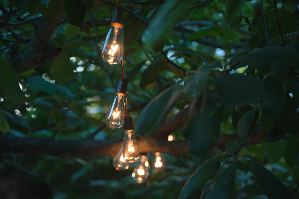 Best way to hang string lights