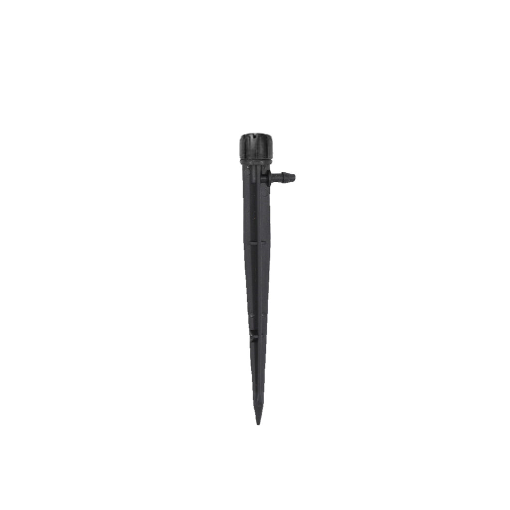 12PCS 360° Drip Irrigation Emitters, Adjustable Drippers for 1/4 Inch Tubing, Sprinkler Heads