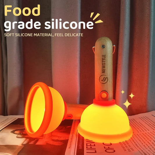 Gluroo Cute Plunger Silicone Night Light