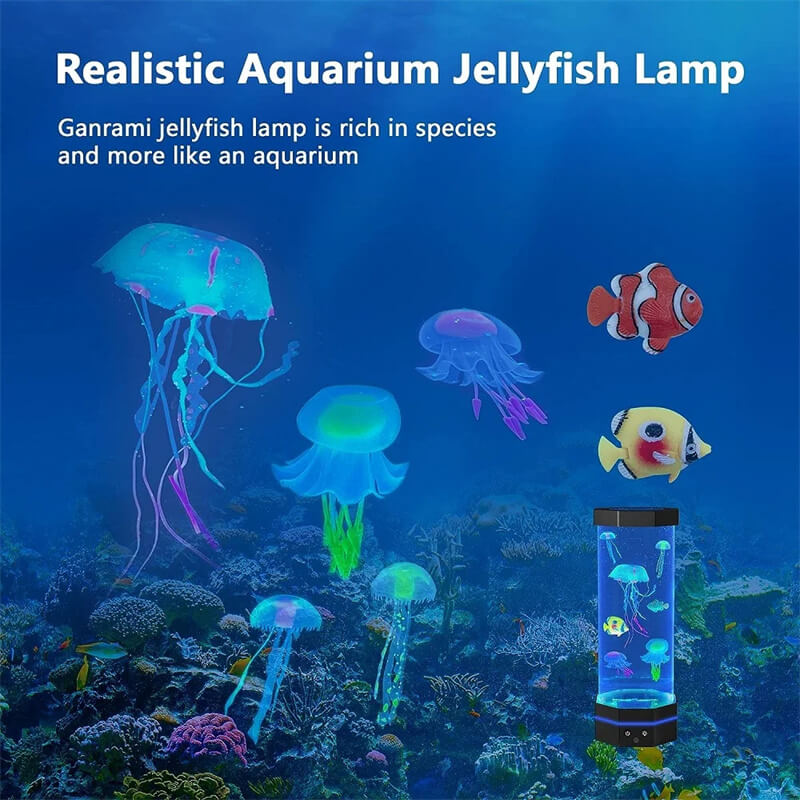 Gluroo™Jellyfish Lava Lamp 17 Colors Changing 15inch