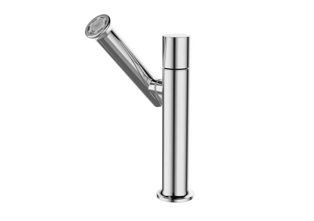 Bathroom Faucet, 2 Spray Modes Basin Tap, Shower & Stream, 180° Swivel, Stainless Steel
