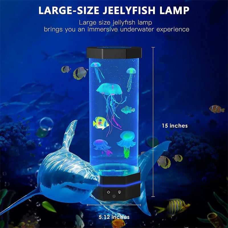 Gluroo™Jellyfish Lava Lamp 17 Colors Changing 15inch