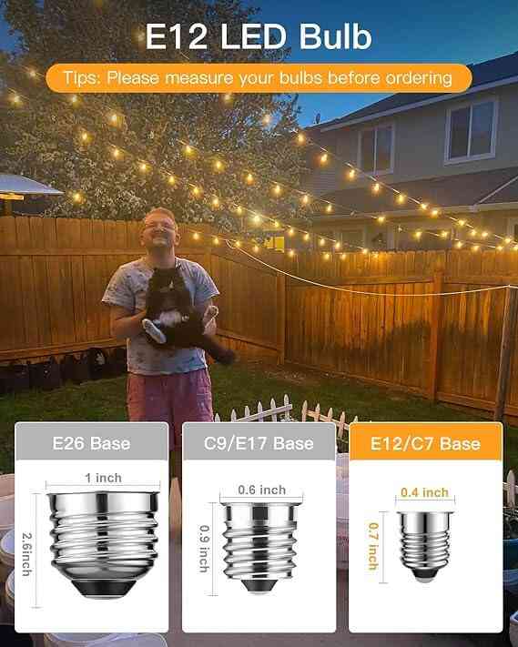 Gluroo LED Night Light C7 Bulbs