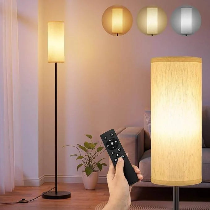 Living Room Floor Lamp with Remote Control