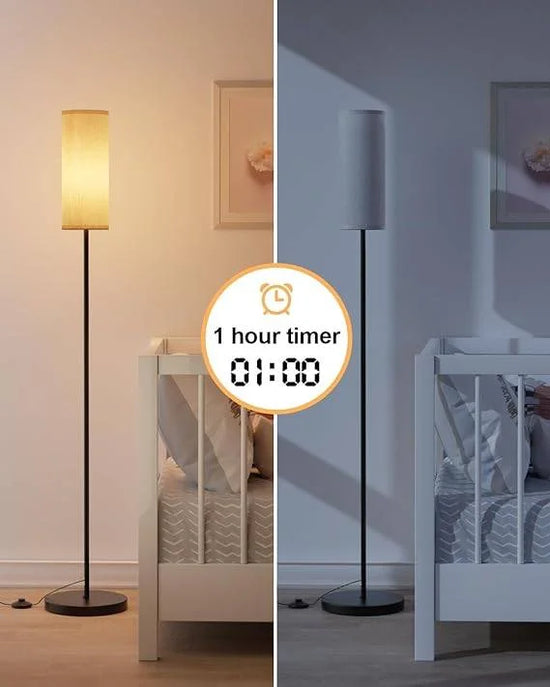 Living Room Floor Lamp with Remote Control