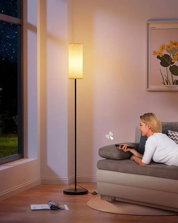 Living Room Floor Lamp with Remote Control