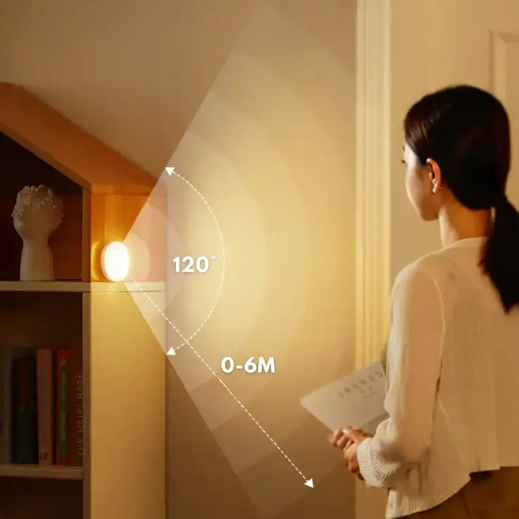 Gluroo Round motion sensor light