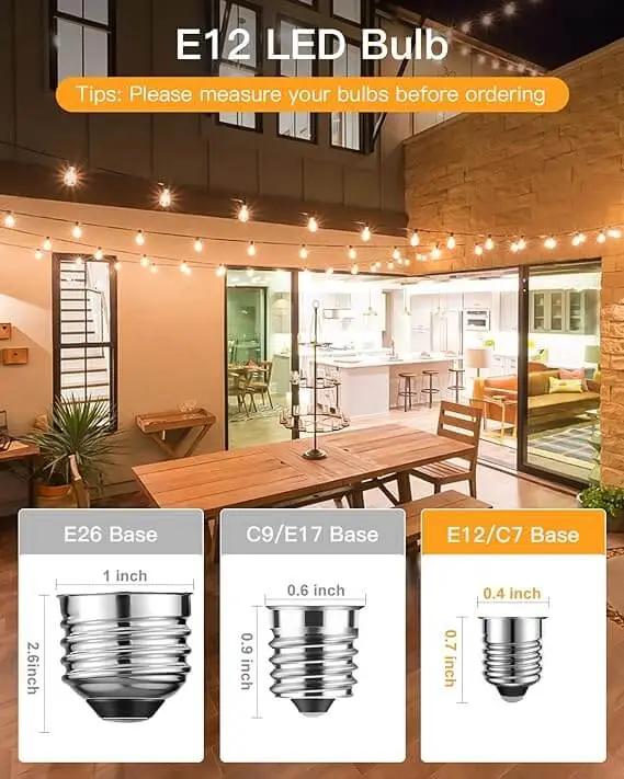 LED String Light Bulbs - ST38