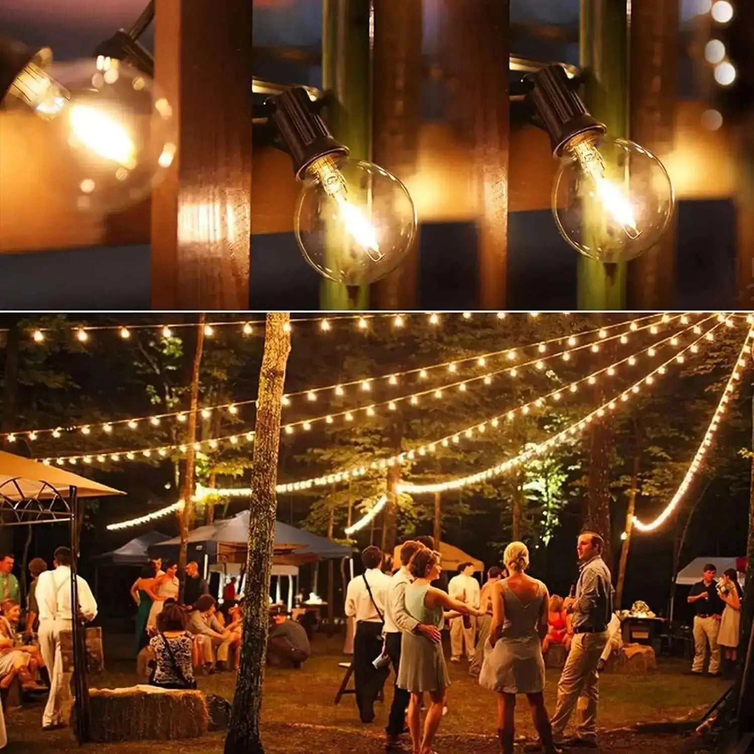 GLUROO G40 Outdoor String Lights