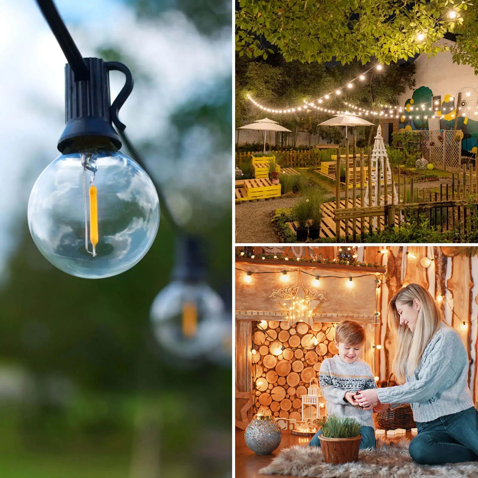 GLUROO G40 Outdoor String Lights