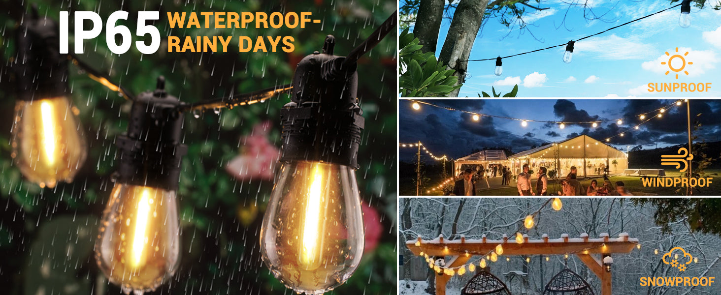 Gluroo S14 Solar String light