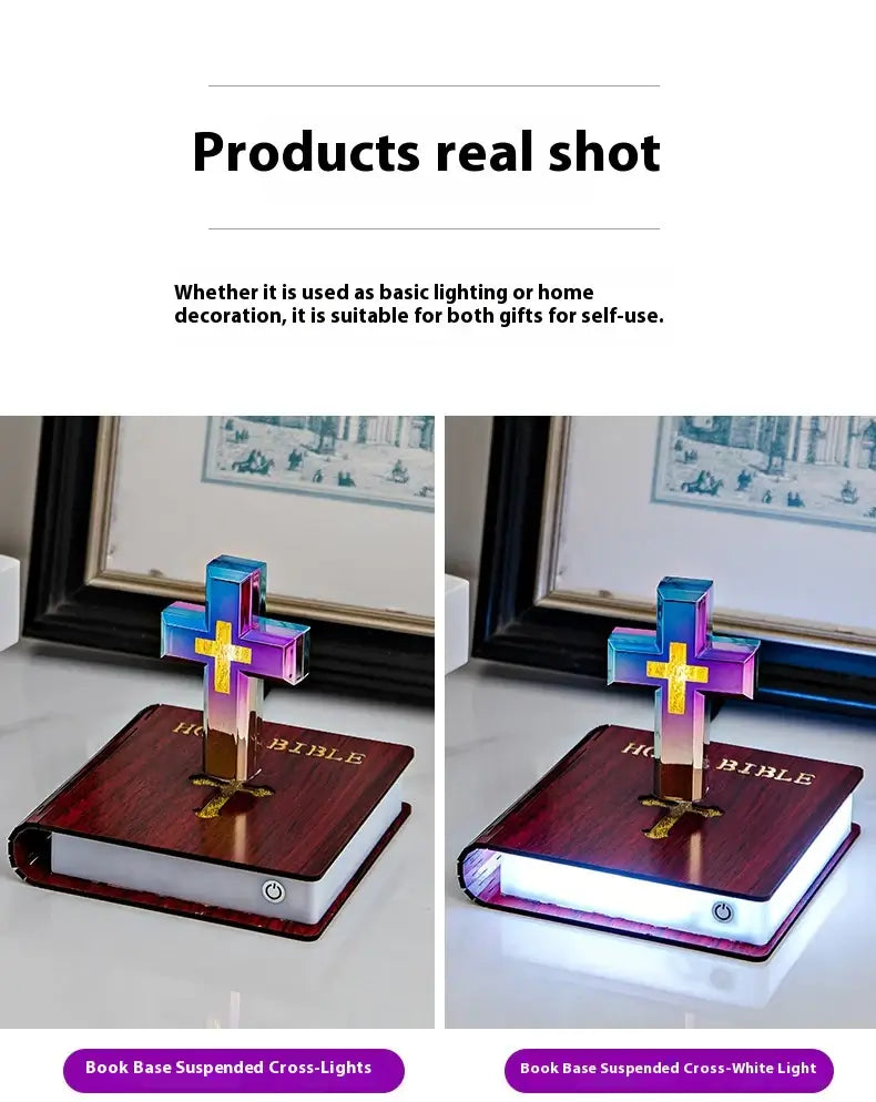 Gluroo™ Handmade Floaty Cross Led RGB Light