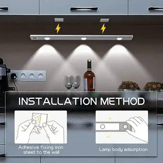 Gluroo LED Motion Sensor Cabinet Light