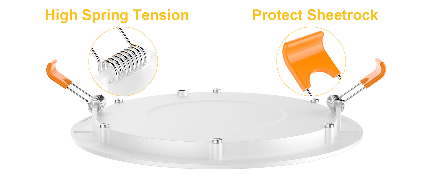 6-Inch Ultra thin Recessed Lighting