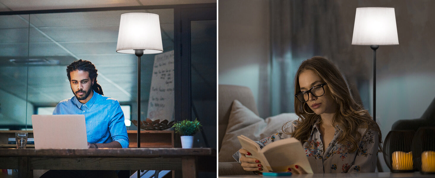 Floor Lamp with Remote Control