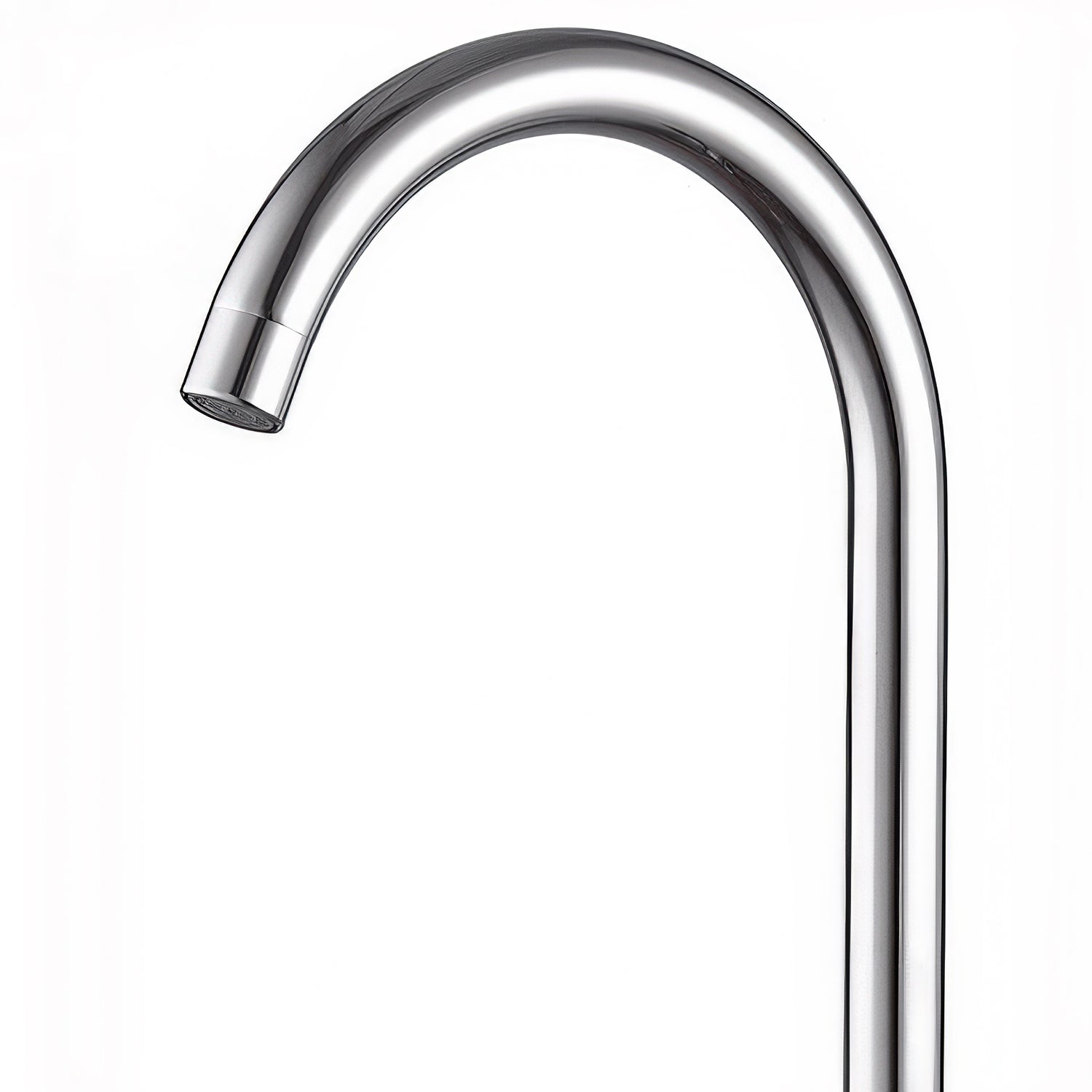 Water faucet spout Kitchen Faucet Spout Replacement, High Arc Swivel Water Outlet, Brushed Stainless Steel Finish