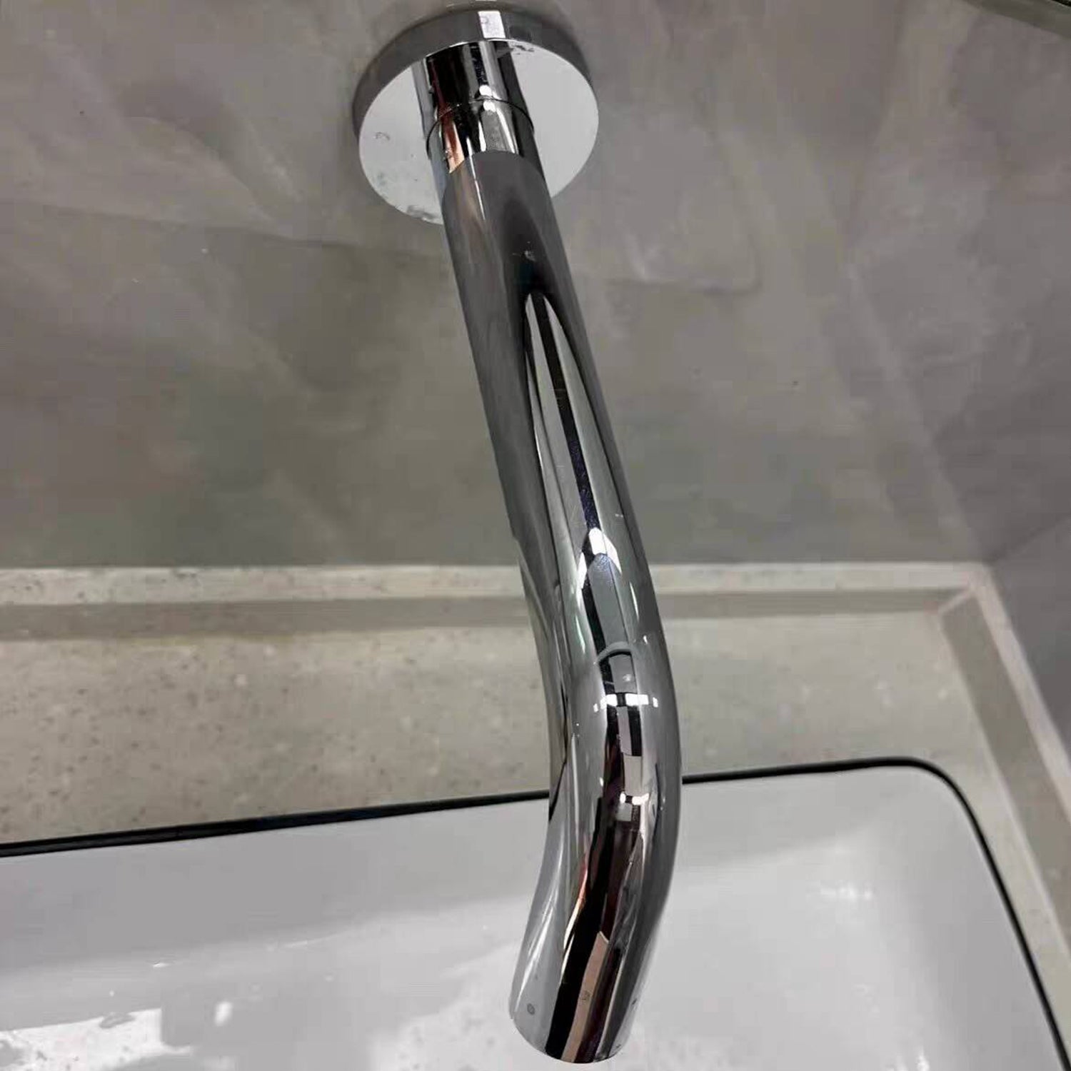 Automatic faucets Touchless Bathroom Sink Faucet, Hands Free, Water Saving, Modern, Stainless Steel