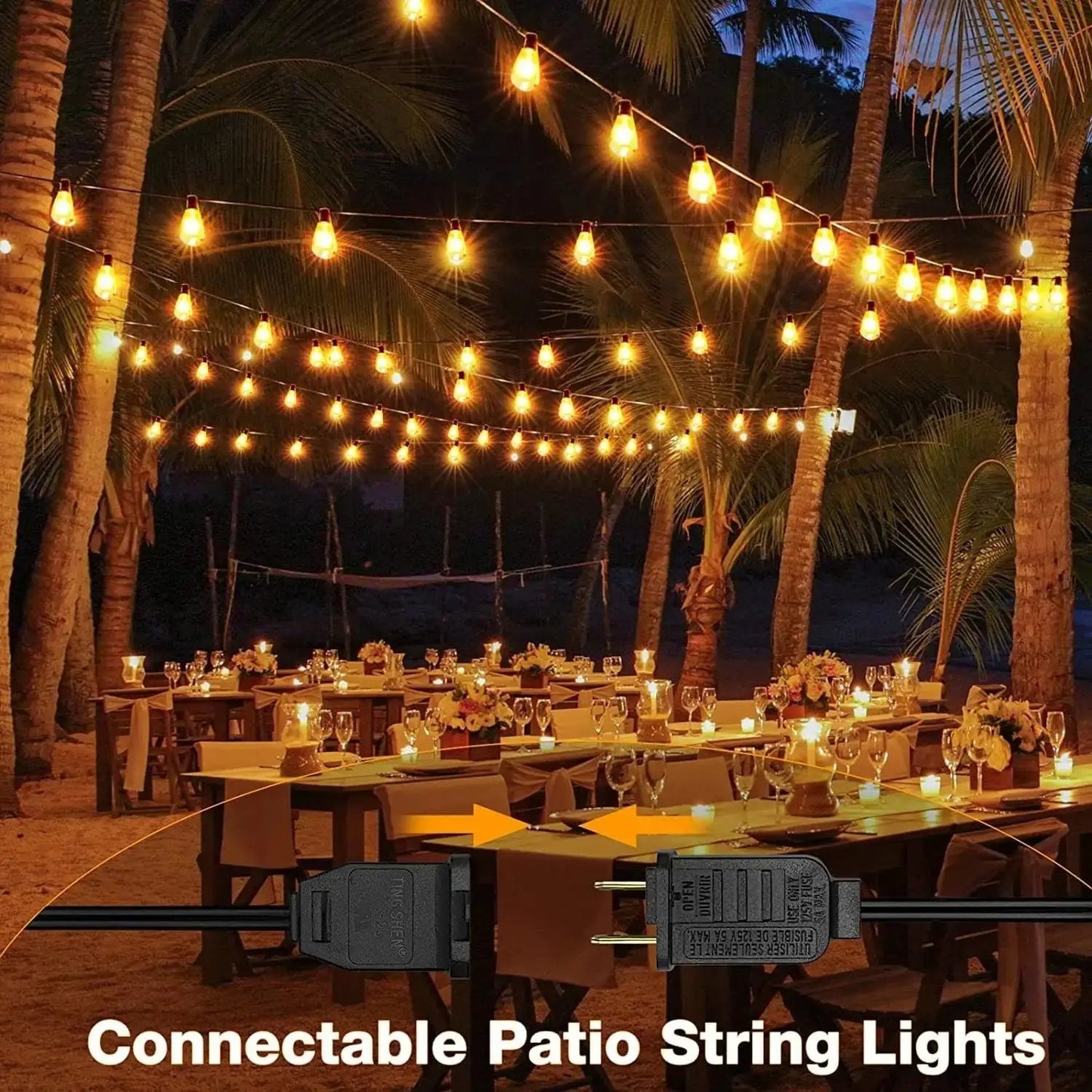 GLUROO ST38 Outdoor String Lights